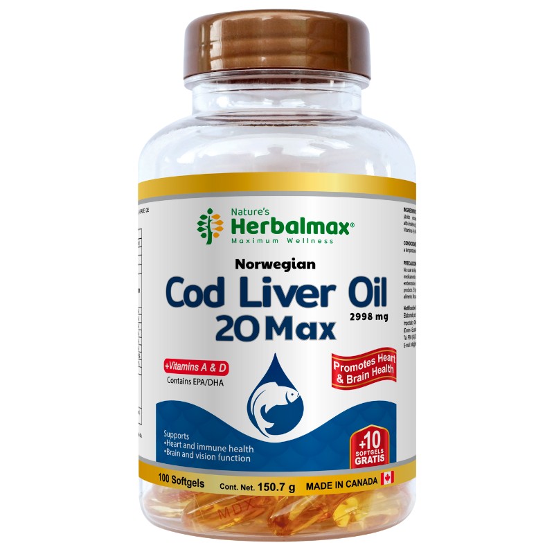 Cod Liver Oil 20 Max